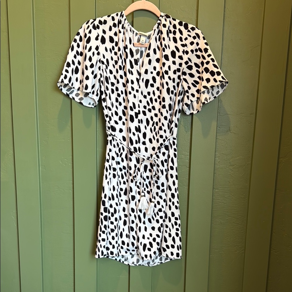 Black and White Polka Dot Dress